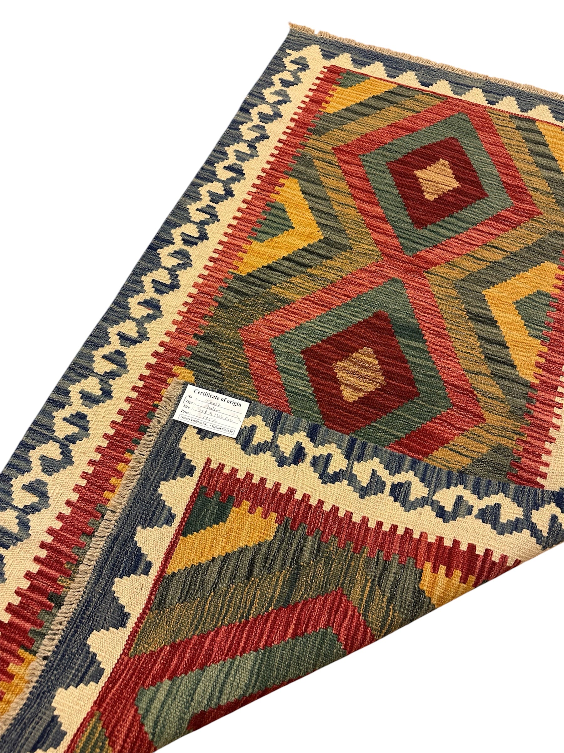 AFGHAANSE KELIM 79 X 144 CM