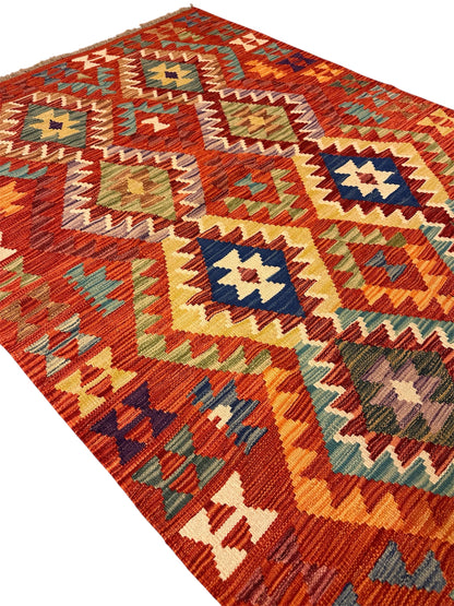 AFGHAANSE KELIM 130 X 182 CM