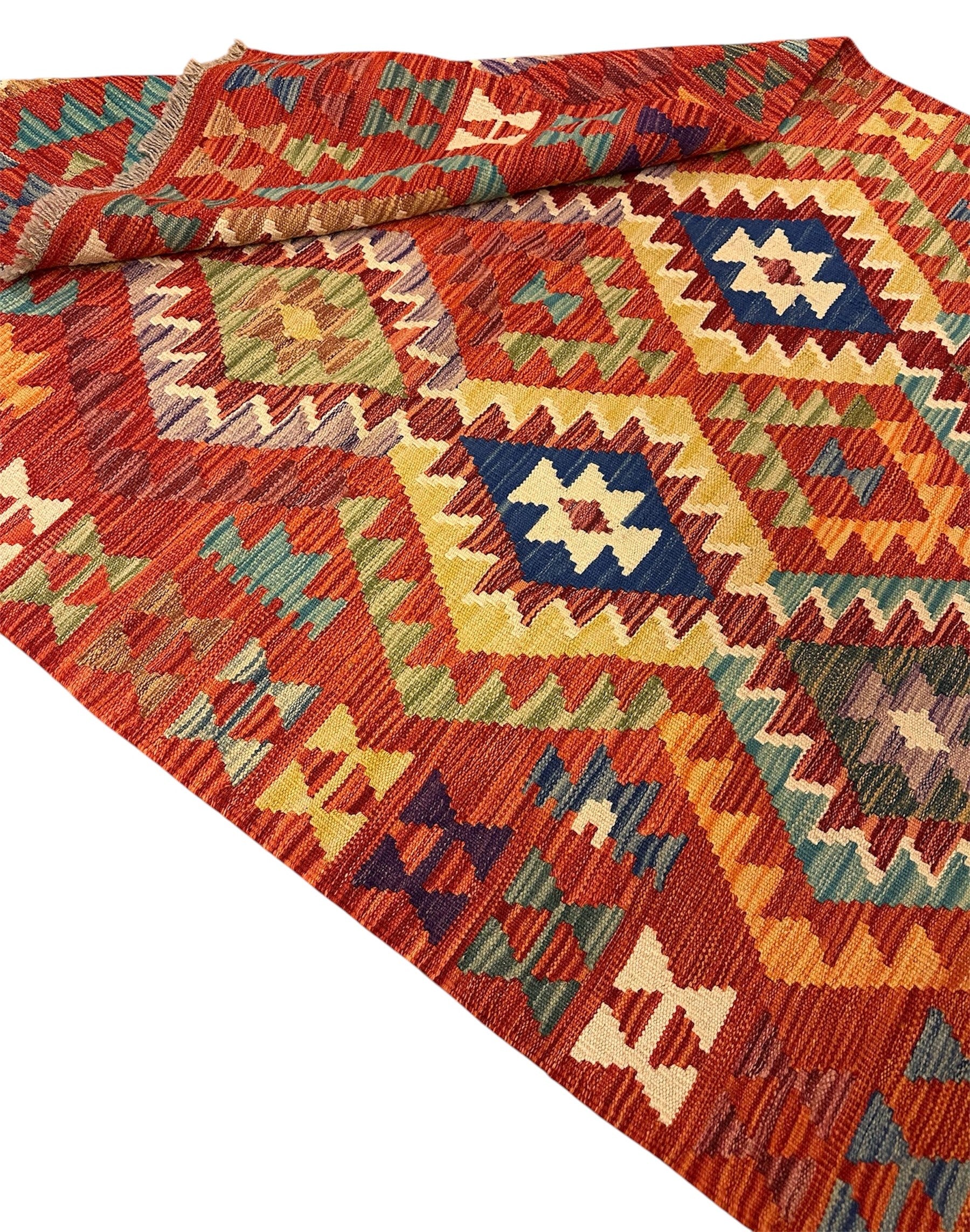 AFGHAANSE KELIM 130 X 182 CM