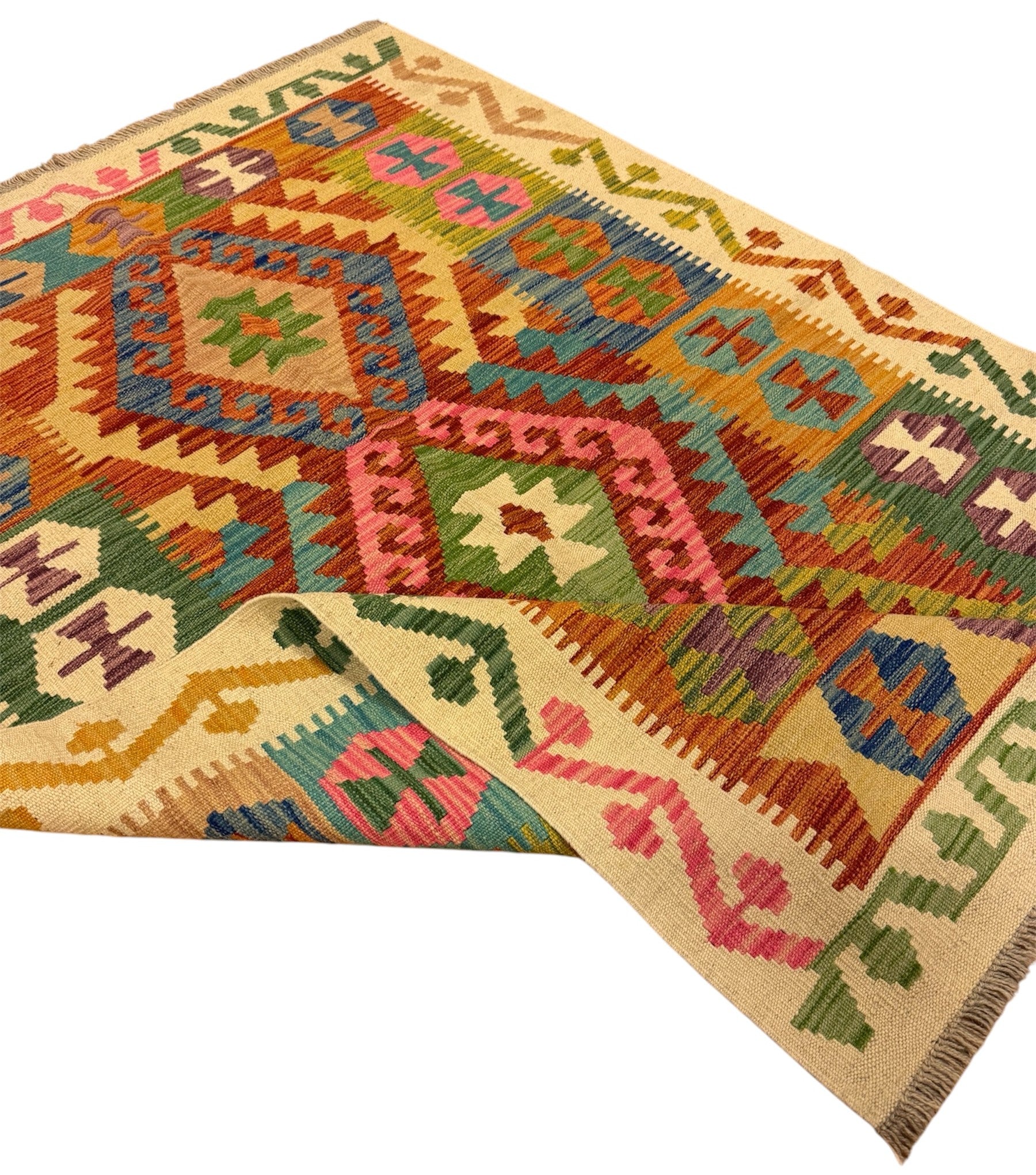 AFGHAANSE KELIM 127 X 182 CM