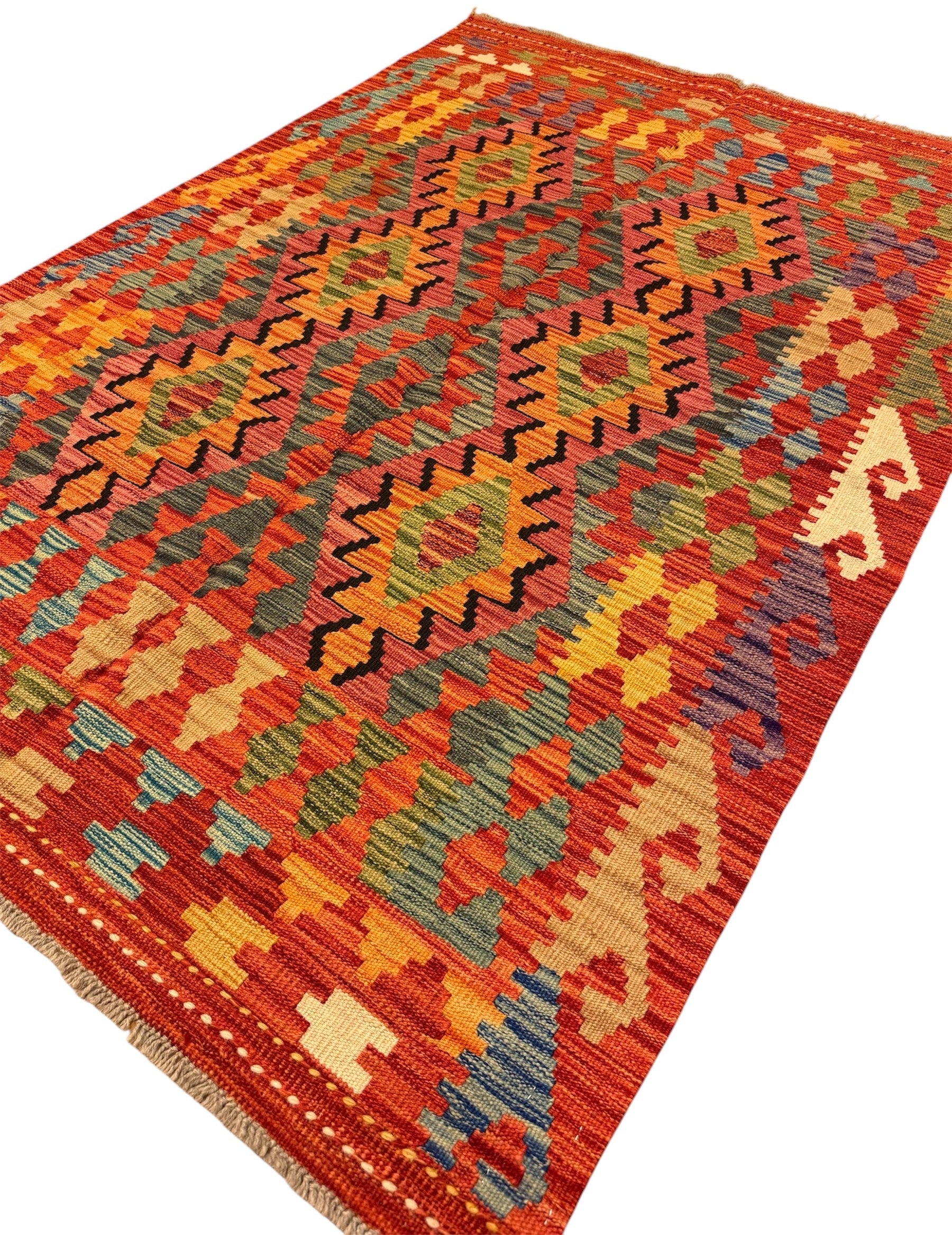 AFGHAANSE KELIM 124 X 178 CM