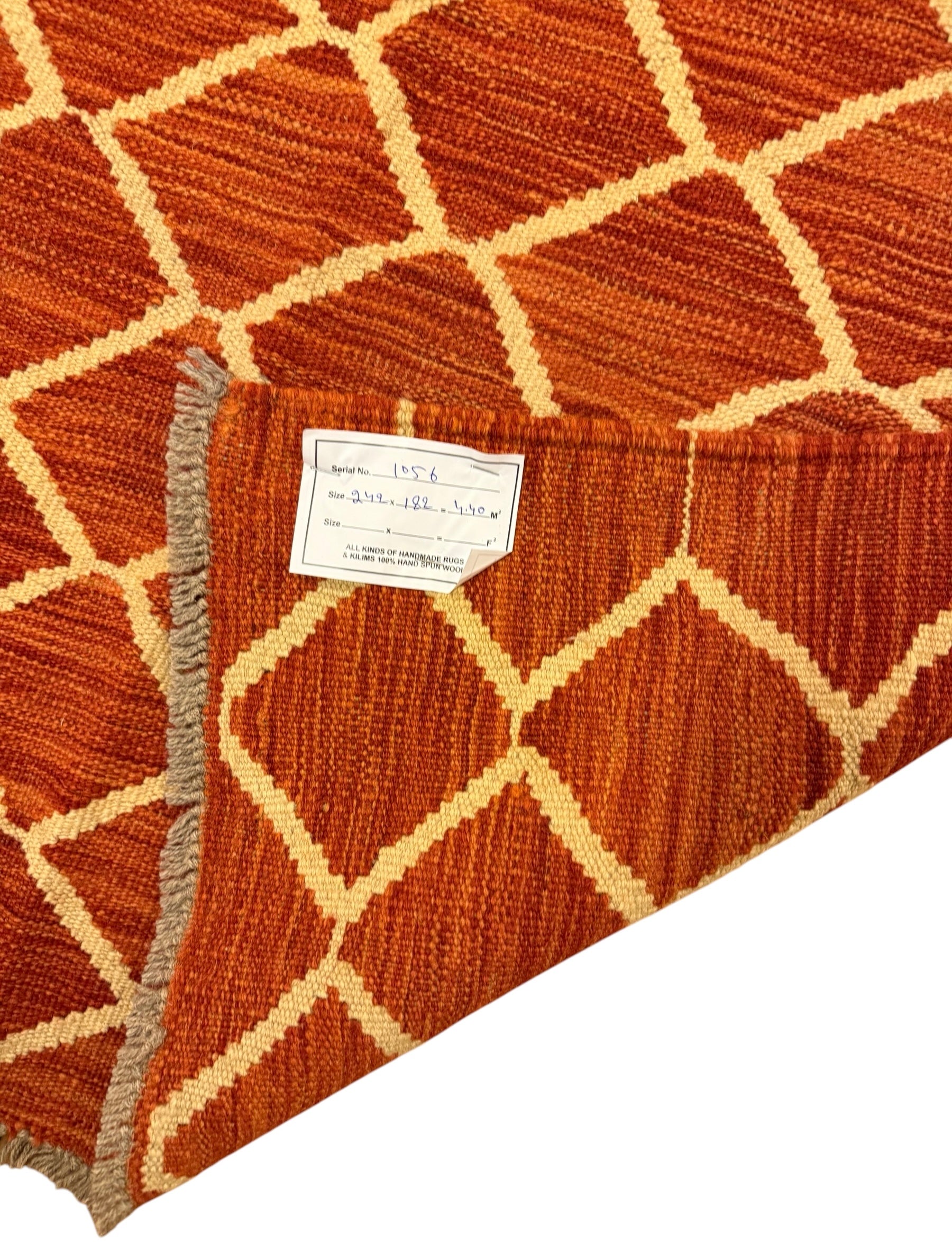 AFGHAANSE KELIM 182 X 242 CM