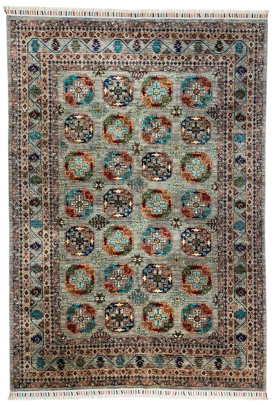 Handgeknoopt Afghaans Samarkand Tapijt 174 x 250 cm | Ziegler Design
