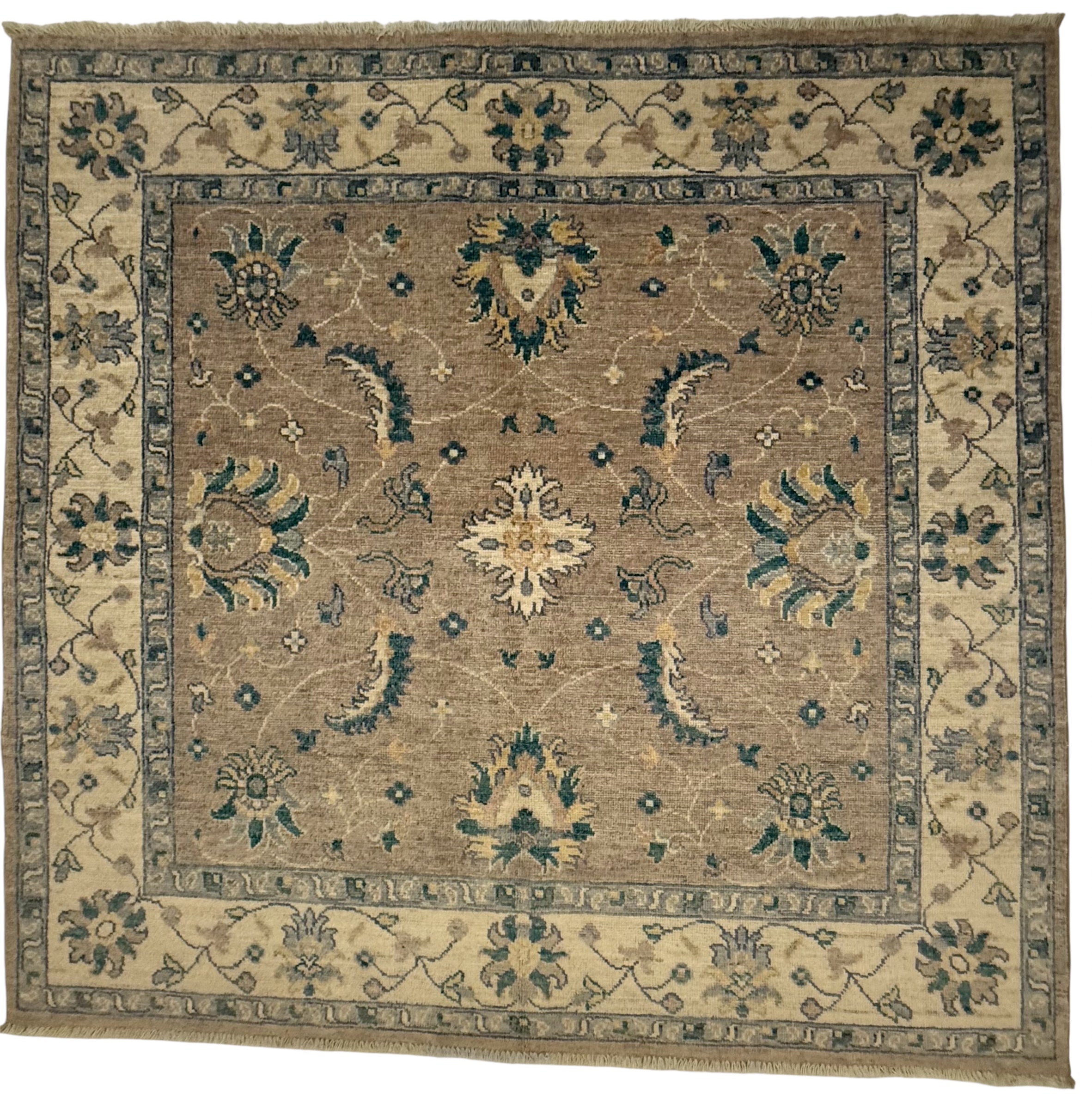 AFGHAANSE ZIEGLER 152 x 157 CM