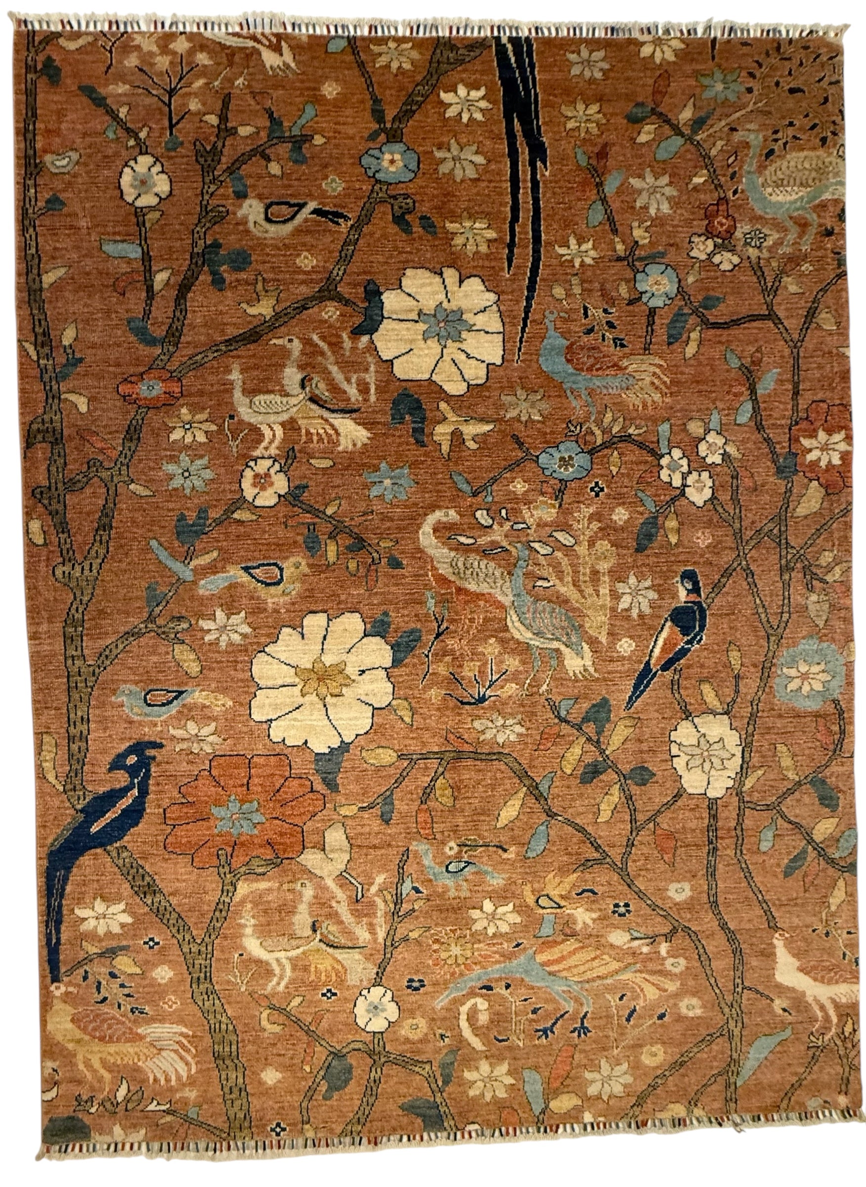 AFGHAANSE FIJN USHAK 163 x 216 CM