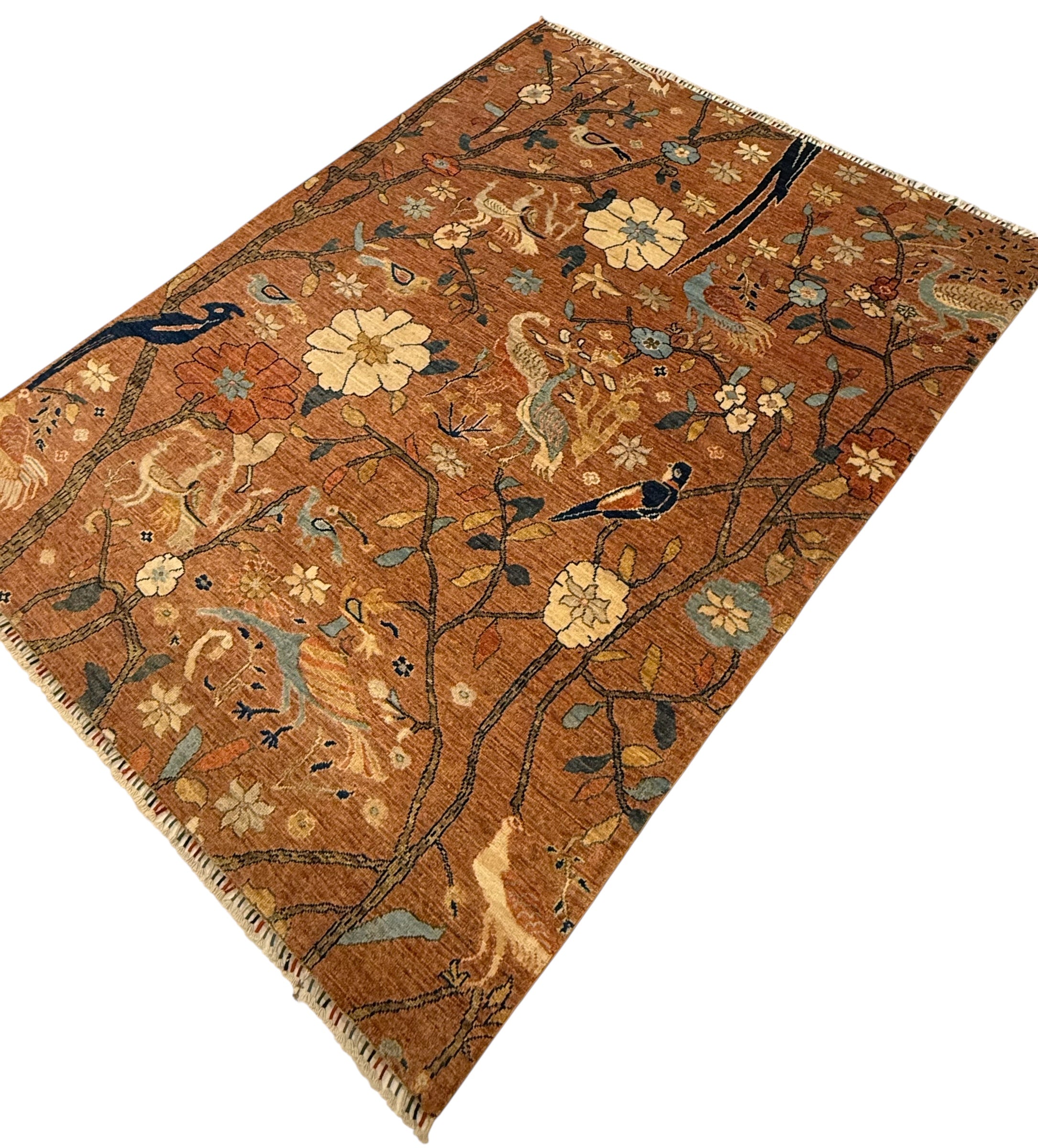 AFGHAANSE FIJN USHAK 163 x 216 CM