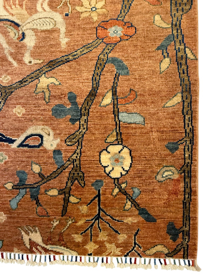 AFGHAANSE FIJN USHAK 163 x 216 CM