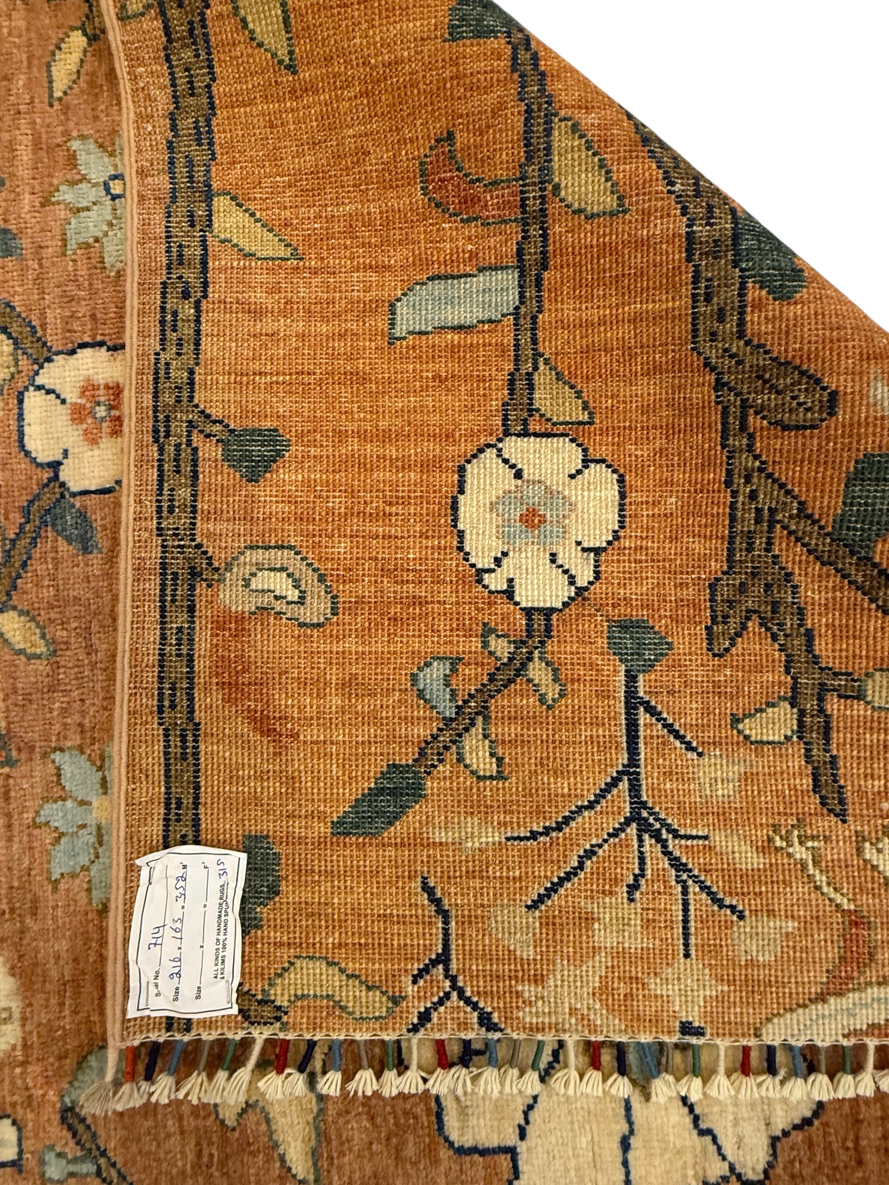 AFGHAANSE FIJN USHAK 163 x 216 CM