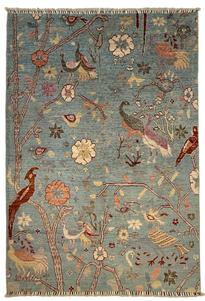 AFGHAANSE USHAK 122 x 177 CM