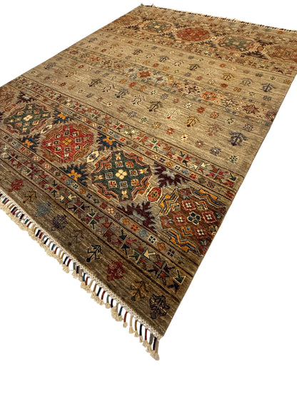 Afghaans Khorjin Tapijt 156 x 202 cm | Handgemaakt | 100% Wol