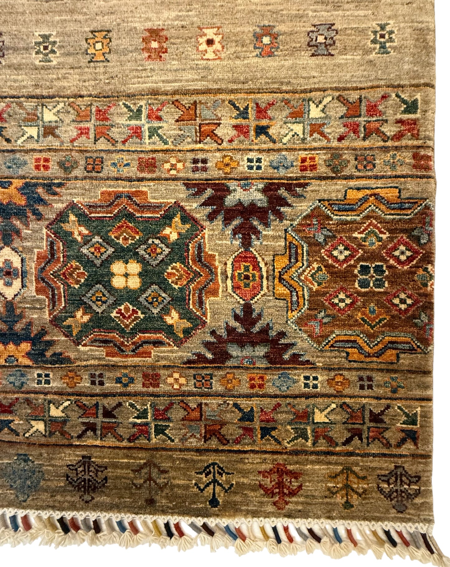 Afghaans Khorjin Tapijt 156 x 202 cm | Handgemaakt | 100% Wol