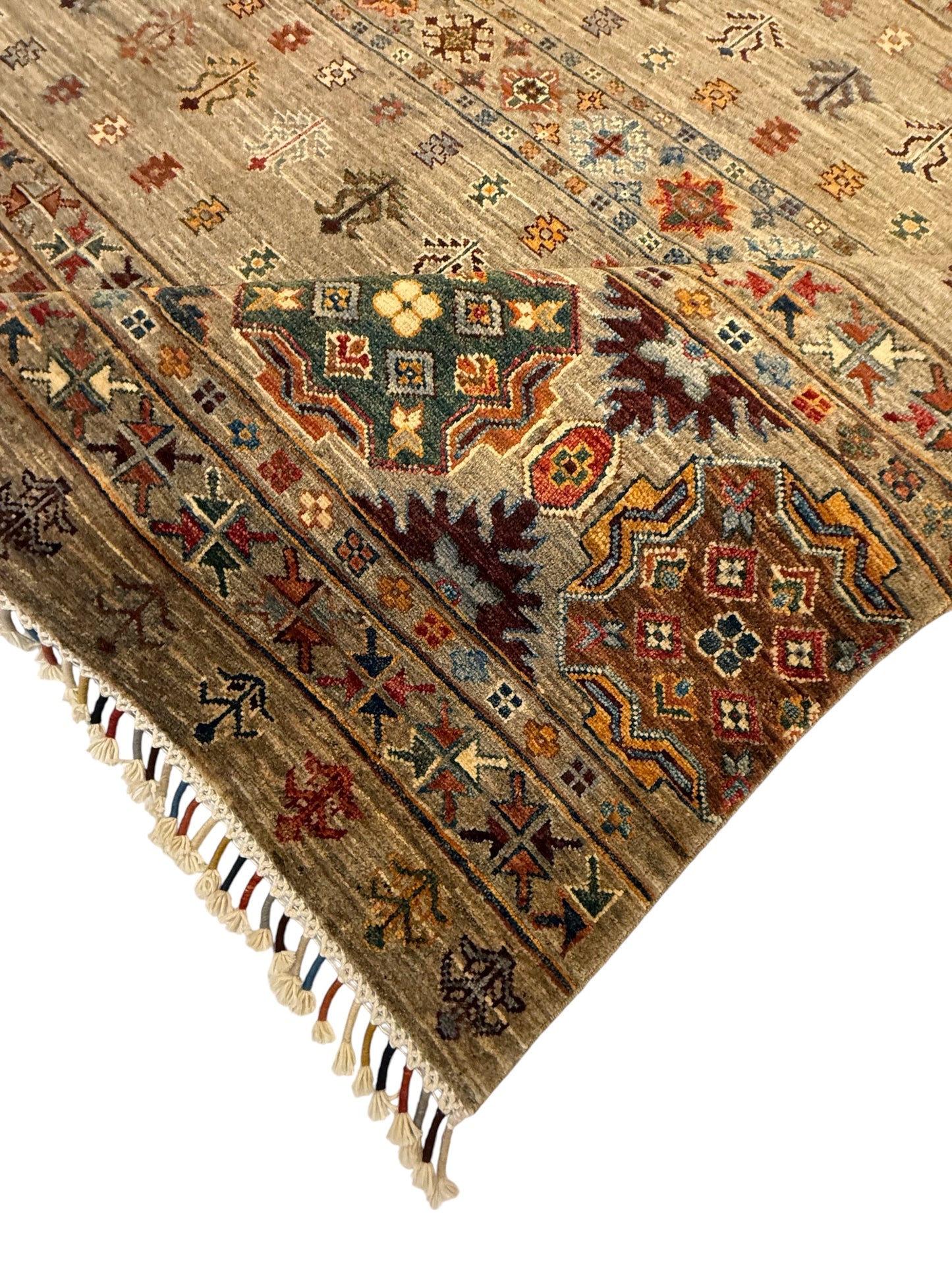 Afghaans Khorjin Tapijt 156 x 202 cm | Handgemaakt | 100% Wol