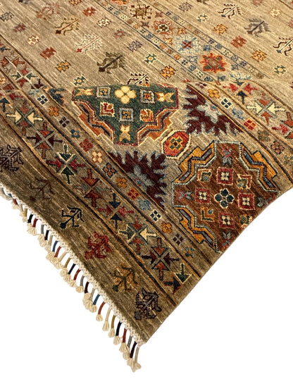 Afghaans Khorjin Tapijt 156 x 202 cm | Handgemaakt | 100% Wol