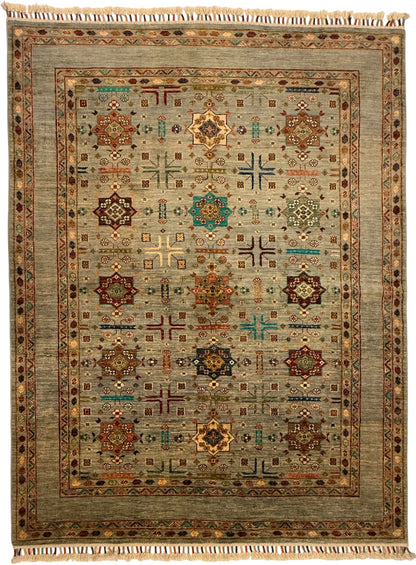 Afghaan Sultani Tapijt 154 x 200 cm – Handgeknoopt 100% Wol