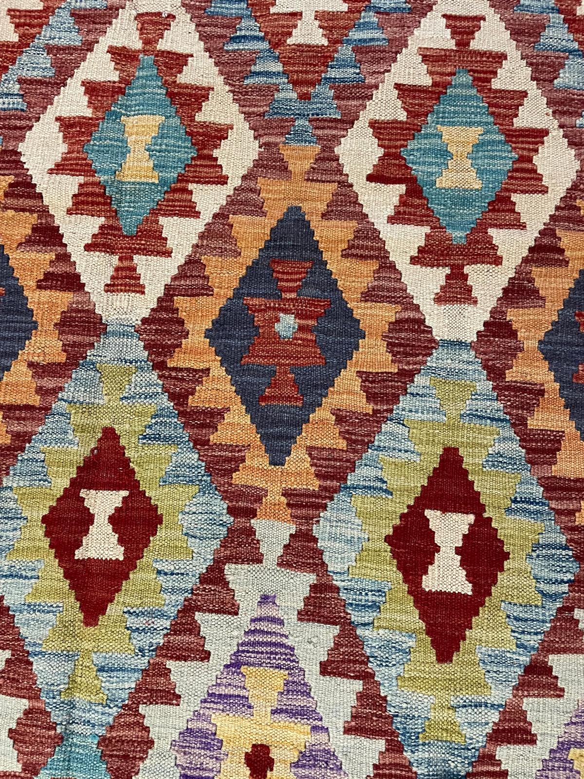 Handgeweven Kelim 201 x 298 CM