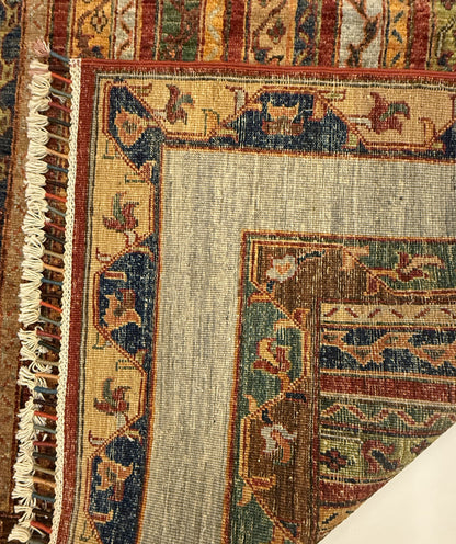 Handgemaakt Khorjin Tapijt 154 x 201 cm – Afghaans Handgeknoopt Wol