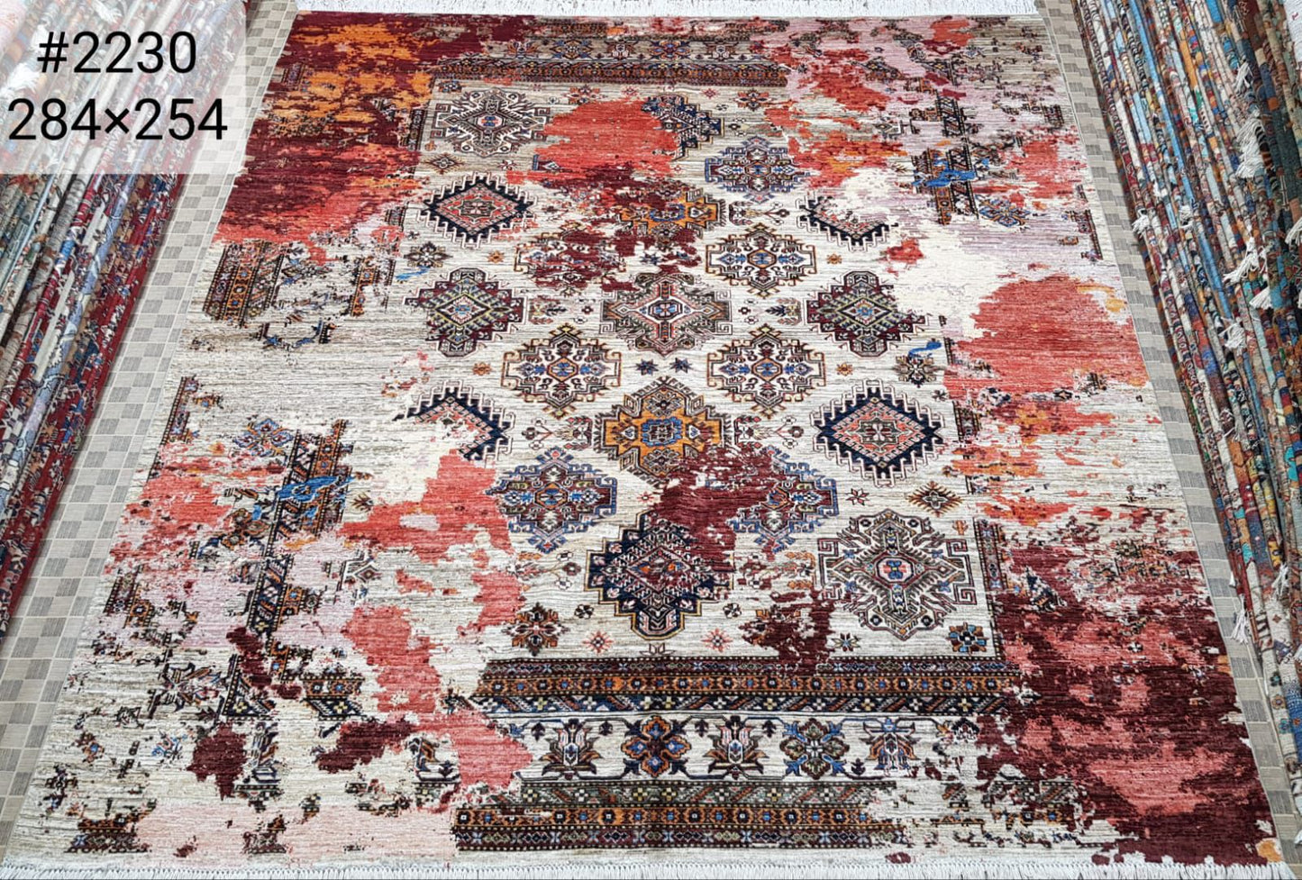 Kazak Super tapijt 254 x 284 CM