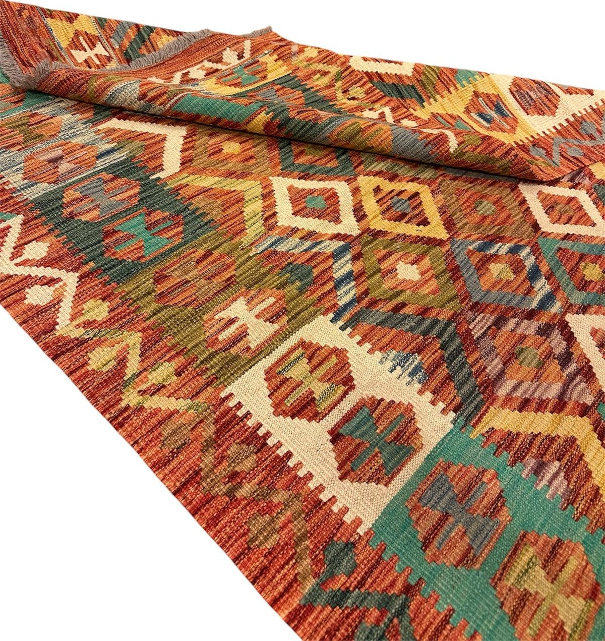 AFGHAANSE KELIM 131 X 191 CM